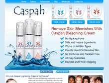 Tablet Screenshot of caspah.com